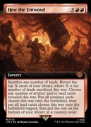 MTG LTR Hew the Entwood Surge Foil