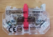 Łącznik do przycisków sterowniczych Promet EF22G Y EF22