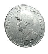 Wiktor Emanuel III ,  Albania 0,50 Lek 1941 Okupacja włoska , 