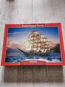 Castorland puzzle Żaglowiec 1500 Sailing at sunset