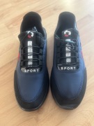 Buty sportowe niebiesko/czarne