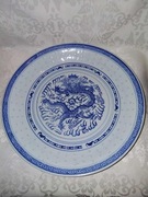 CHIŃSKI TALERZ PORCELANOWY
