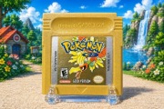 GBC. Pokemon Gold version. Gameboy Color. 