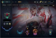 league of legends account 272lvl/g1/83skins