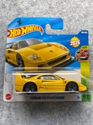 Hot Wheels Ferrari F40 Competizione ŻÓŁTY 