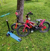 Oddam za darmo 2 rowery i hulajnogę dla 3 latka