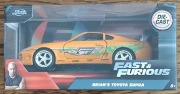 JADA FAST AND FURIOUS SZYBCY I WŚCIEKLI BRIAN'S TOYOTA SUPRA 1:32