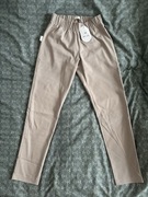 Spodnie medyczne scrubs Med&Beauty jasny beż 38 M tall przylegające Premium