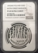20 złotych 1995 - Katyń, Miednoje, Charków 1940 - NGC PF 69 ULTRA CAMEO