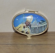 Pudełeczko na tabletkę ! różaniec ? Jan Paweł II 