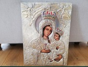 PIĘKNA IKONA MATKA BOSKA WSKAZUJĄCA DROGĘ 