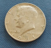 USA 1/2 dolara, 1981- Kennedy