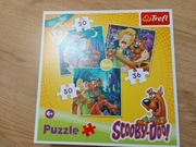 Scooby-Doo! Puzzle Trefl 3 w 1: 20  36, 50 elementów