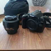 Nikon d5000 + obiektyw nikor 35mm
