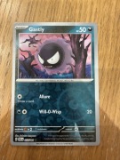 Pokemon karta Gastly 055/091 Common Holo Reverse