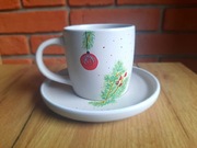 Filiżanka ceramiczna ręcznie malowana