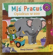 Miś Pracuś Opiekun w zoo