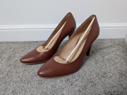 Czółenka brązowe Ryłko