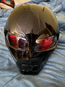 Kask Iron Man motocykl