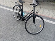 Rower damka 28' Czarny Btwin deckhatlon 