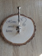 Wieszak ścienny na ubrania. Home sweet home. 