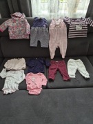 Zestaw ubran dla dziewczynki min. Kurteczka  r.62/68 smyk H&M