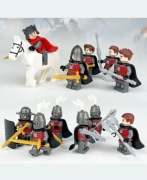 Klocki figurki rycerze Litwini kompatybilne z Lego castle medival knights