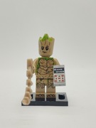 Minifigurka Groot gamepad Marvel Kompatybilna z LEGO