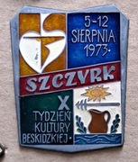 X TYDZIEŃ KULTURY BESKIDZKIEJ SZCZYRK '73 - odznaka 