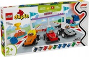 LEGO DUPLO 10445 Bolidy i kierowcy F1, zestaw klocków dla dzieci +2 lata