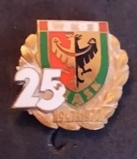 odznaka ŚLĄSK Wrocław 25 lat