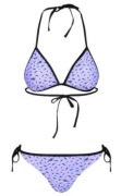 Reebok komplet bikini fioletowy rozmiar L 42 dwuczęściowy strój kąpielowy