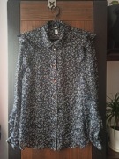 Piękna kwiatowa koszula L wzorzysta koszula mgiełka River Island 