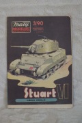 Lekki czołg  Stuart VI  Mały Modelarz 3/90