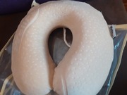 poduszka ortopedyczna do spania do auta na kark (rogal) 30x33x9 cm