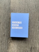 Tiger notatnik karteczki samoprzylepne w etui niebieskie