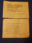 Ulotki Solidarność 