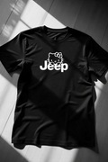 Koszulka M Hello Kitty Jeep | Prezent dla Chłopaka, Fana Motoryzacji