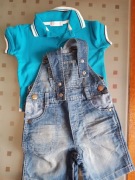 Ogrodniczki+ koszula + polo