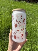 Szklanka matowa 550 ml horror