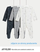 Zestaw 3 szt - pajace, śpioszki 