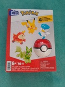 Klocki Konstrukcyjne MEGA POKEMON Zestaw Startowy 4 Pokemony