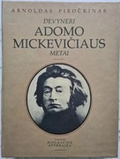 Adam Mickiewicz w Wilnie Litwa Polska