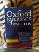 Oxford Paperback Thesaurus