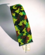 Bransoletka ręcznie robiona z czeskich koralików - idealna na prezent!