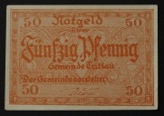 Notgeld Niemcy Gmina Trittau 50 Pfennig 1922