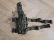 Kabura udowa z ładownicą Digital Woodland ASG