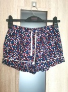 Spodenki od piżamy, w kolorowe kropki rozmiar XS