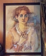 Portret dziewczyny autor Helena Golda Błahut 