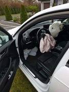 Audi A3 Sportback 2016r, Uszkodzony lewy przód